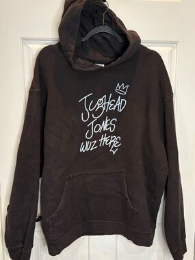 Riverdale "Jughead Jones Wuz Here" Pullover Hoodie Sz XL